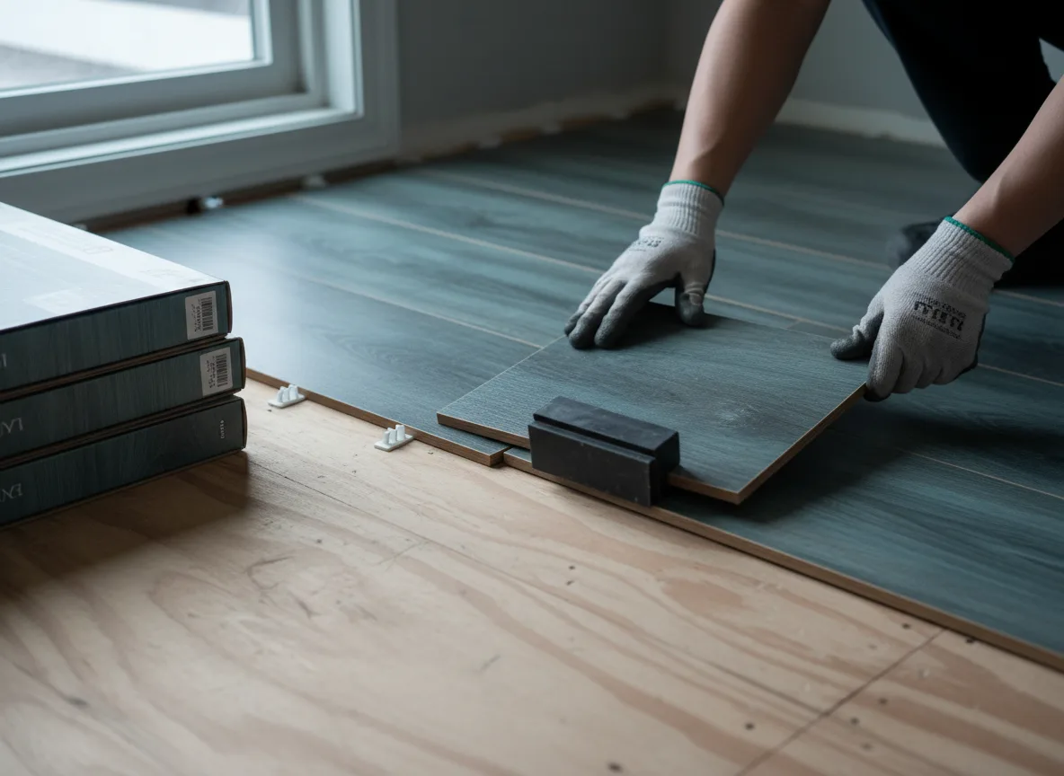 Luxury Vinyl Plank Installation company in Babson Park, MA